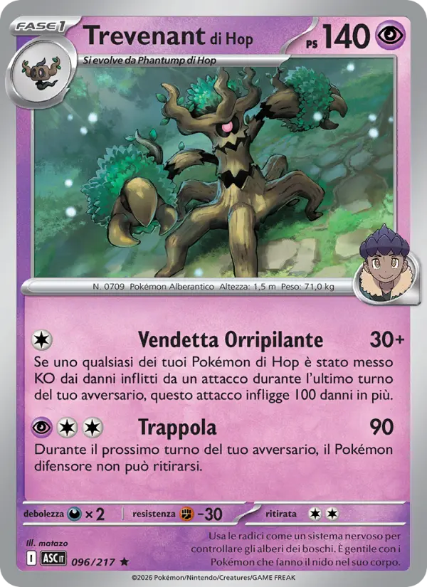 Trevenant di Hop