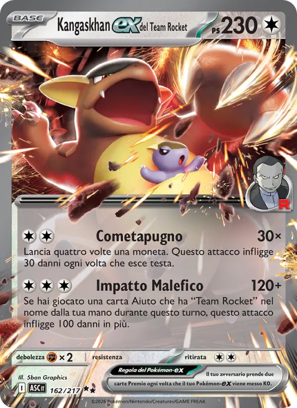 Kangaskhan-ex del Team Rocket