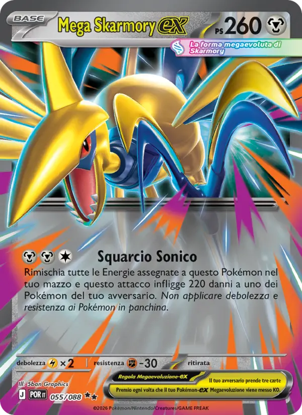 Mega Skarmory-ex