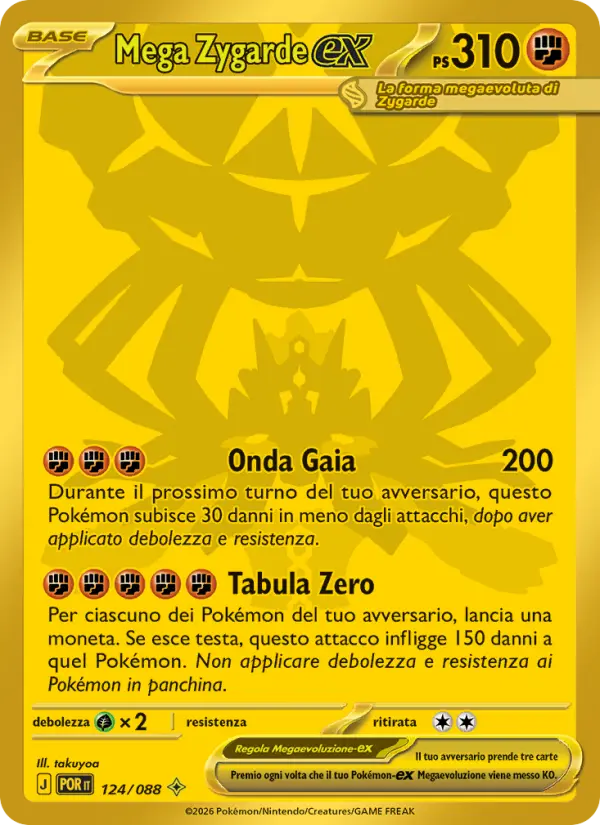 Mega Zygarde-ex