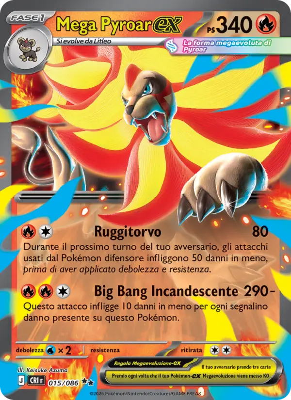 Mega Pyroar-ex