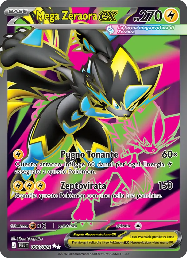 Mega Zeraora-ex