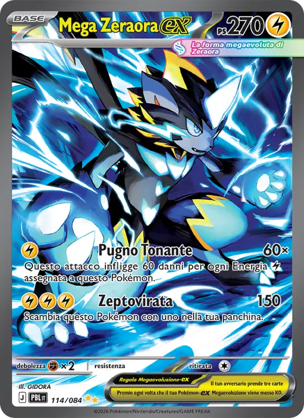 Mega Zeraora-ex