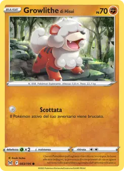 Growlithe di Hisui