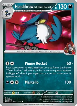 Honchkrow del Team Rocket
