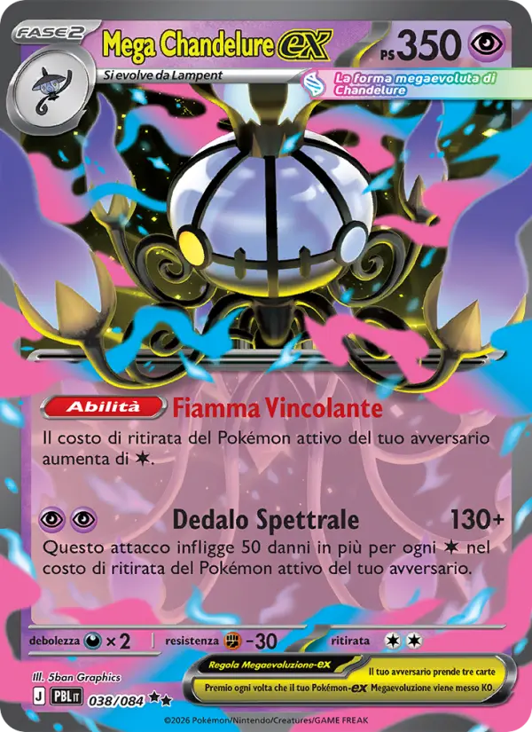 Mega Chandelure-ex
