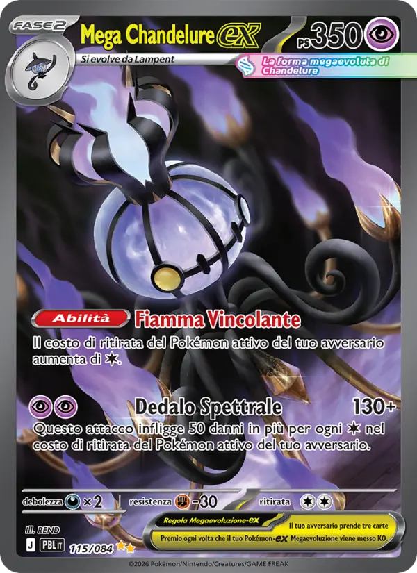 Mega Chandelure-ex
