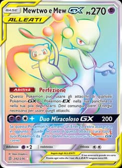 Mewtwo e Mew GX