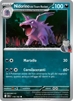 Nidorino del Team Rocket