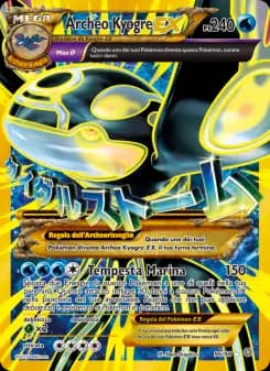 Archeo Kyogre EX